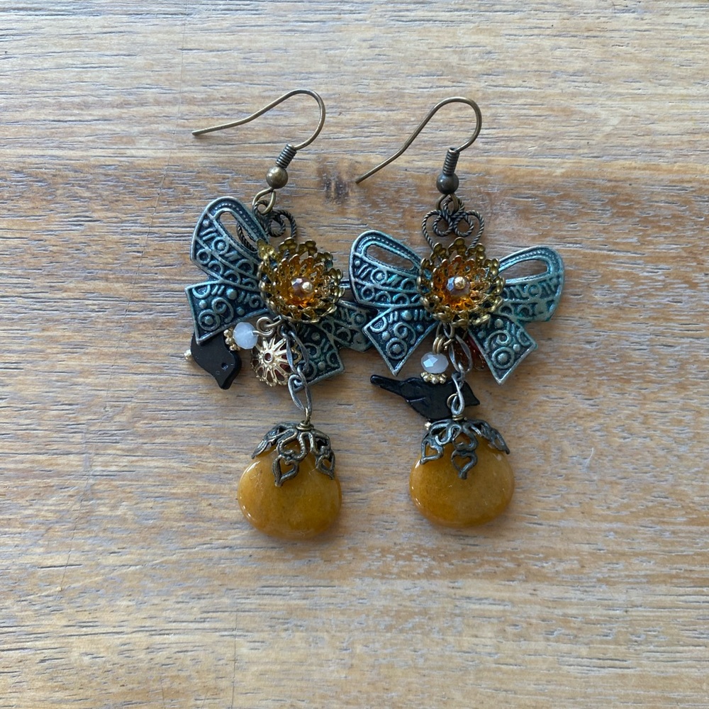 Vintage Gemstone Earrings